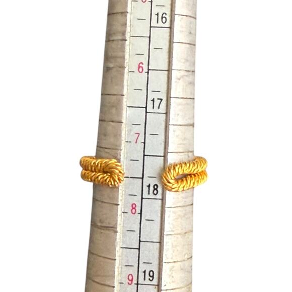 Western Germany Drop Dangle Charms Cha-Cha Rings pearls, turquoise, Lapis Lazuli - Picture 8 of 12